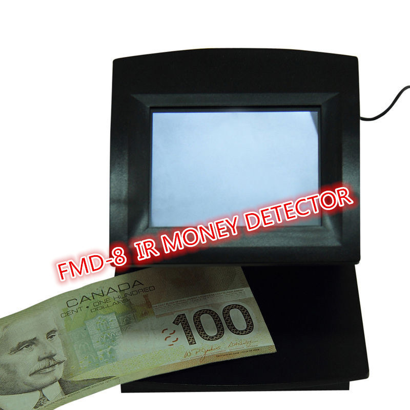Infrared bill detector, money detector, currency detector, fake note