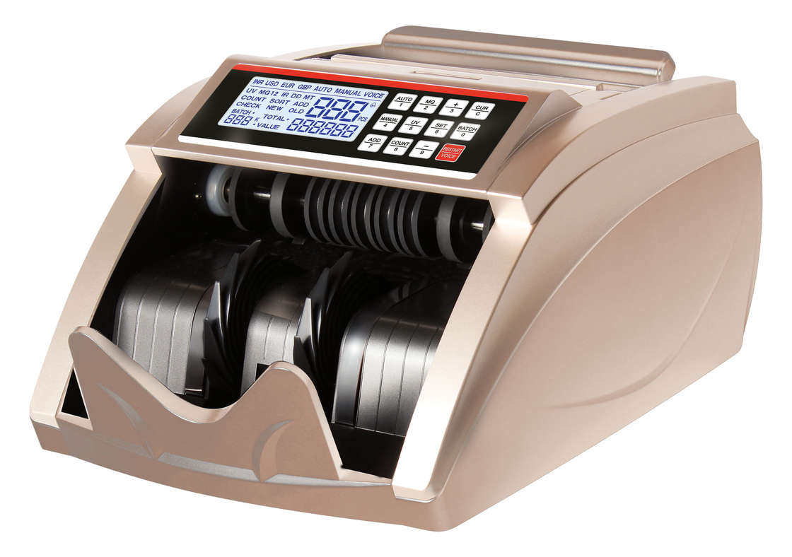 Cheap Bill Counter Detector Professional Money Counting Machine With Mg Ir Uv Lcd Screen Heavy Duty Counting Machine