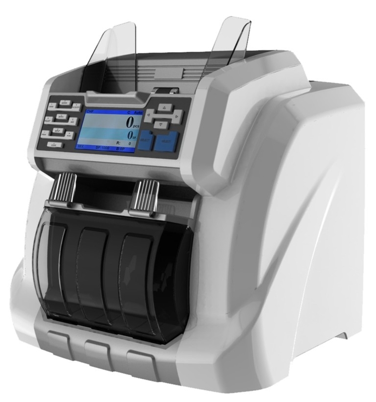 2019 two pocket bill counter money sorter machine sorting machine cash