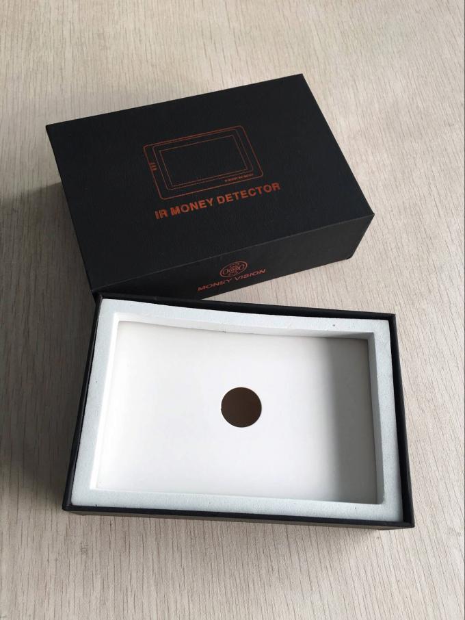 Portable infrared counterfeit money detector counterfeit money detector Fake Currency Detector With 4.3 inch LCD
