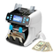 2022 two pocket dual CIS banknote sorter machine sorting machine cash currency counting and automatic note banknote
