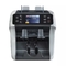 FMD-985 two-pocket banknote counter two pockets currency handling equipment bank  mix denomination value counter sorter