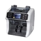 FMD-900 top seller loading dual cis bill counter banknote sorter banknote machine two pocket currency sorter black color