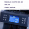 FMD-880 factory price Two CIS Mix value counting machine bill counter value USD EUR mix denomination value counting